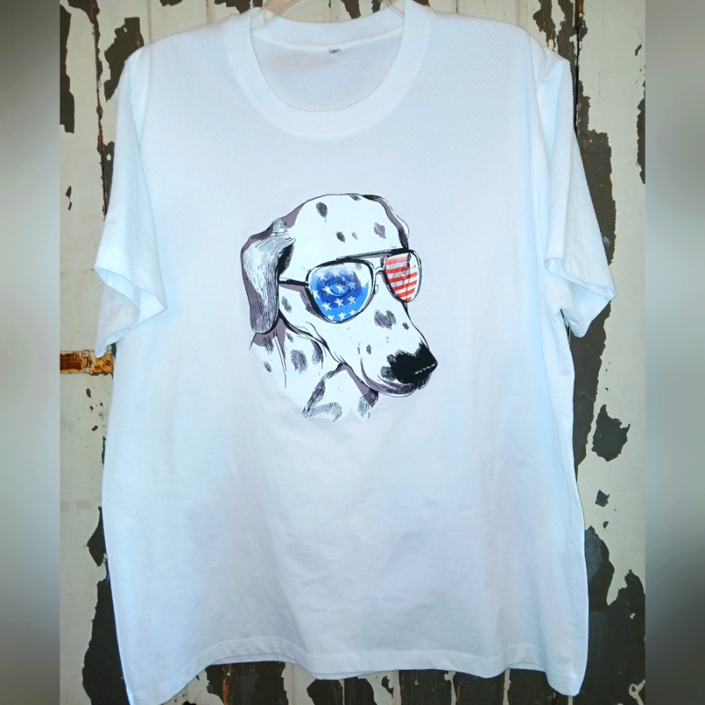 XL UNISEX 100% Cotton Tee, Imported. NWOT